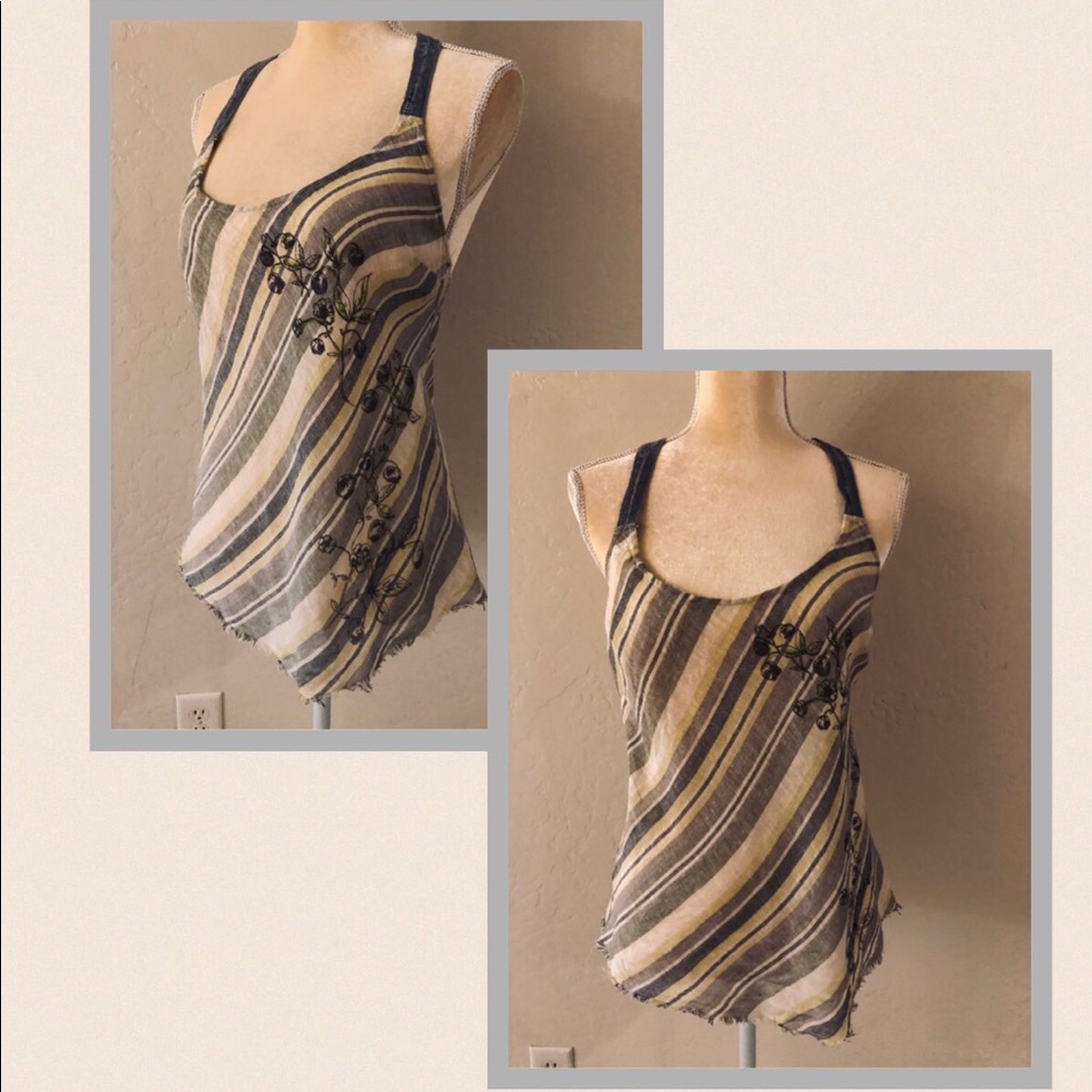 Free People Flowy Night Out Tank; S